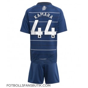 Aston Villa Boubacar Kamara #44 Replika Tredje Tröja Barn 2024-25 Kortärmad (+ Korta byxor)